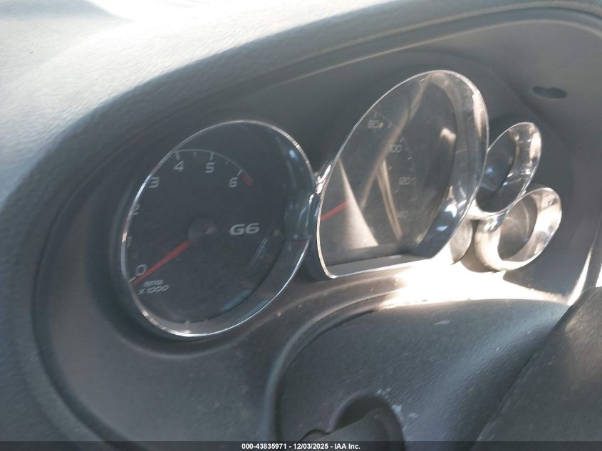 2006 Pontiac G6 VIN: 1G2ZG578764184631 Lot: 43835971