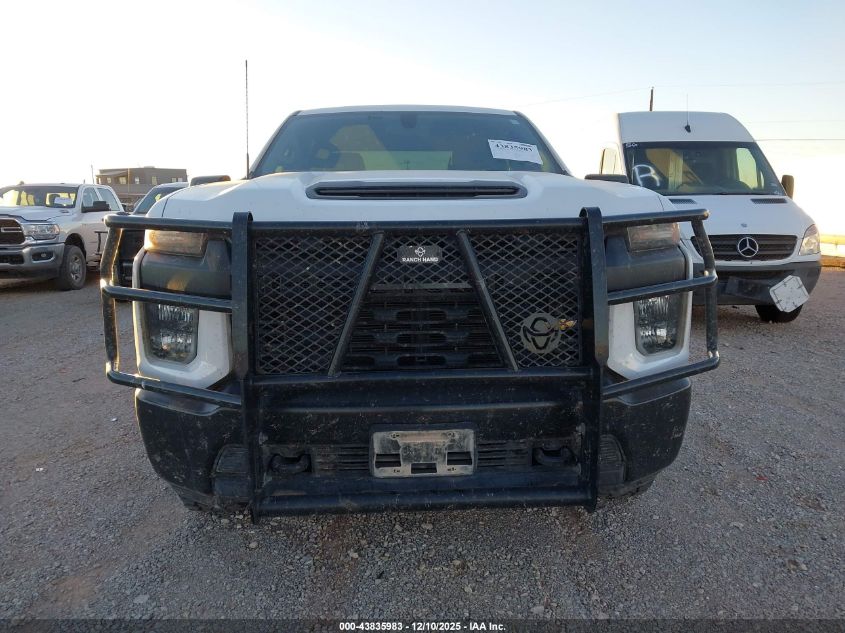 2022 Chevrolet Silverado 2500Hd 4Wd Standard Bed Wt VIN: 1GC1YLE74NF225076 Lot: 43835983