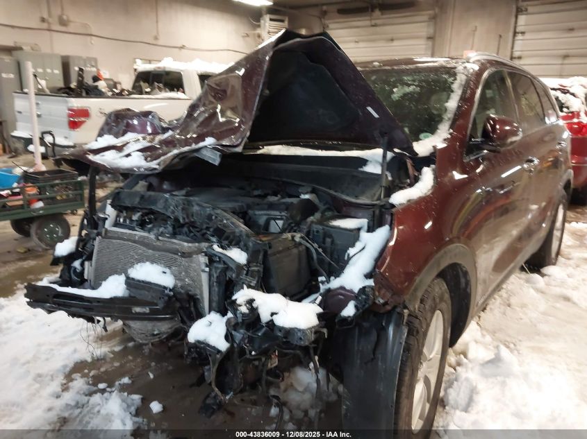 2016 Kia Sorento 3.3L Lx VIN: 5XYPGDA57GG177371 Lot: 43836009