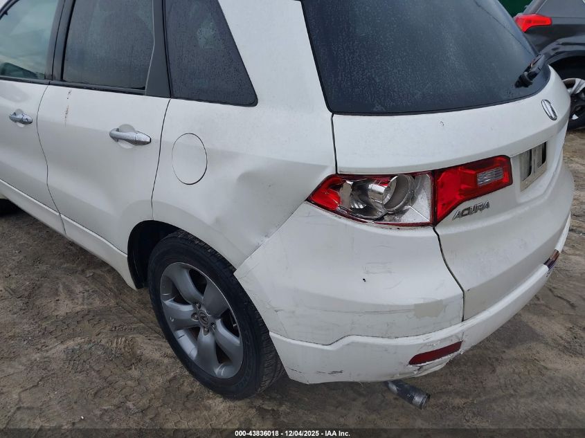 2007 Acura Rdx VIN: 5J8TB182X7A009958 Lot: 43836018