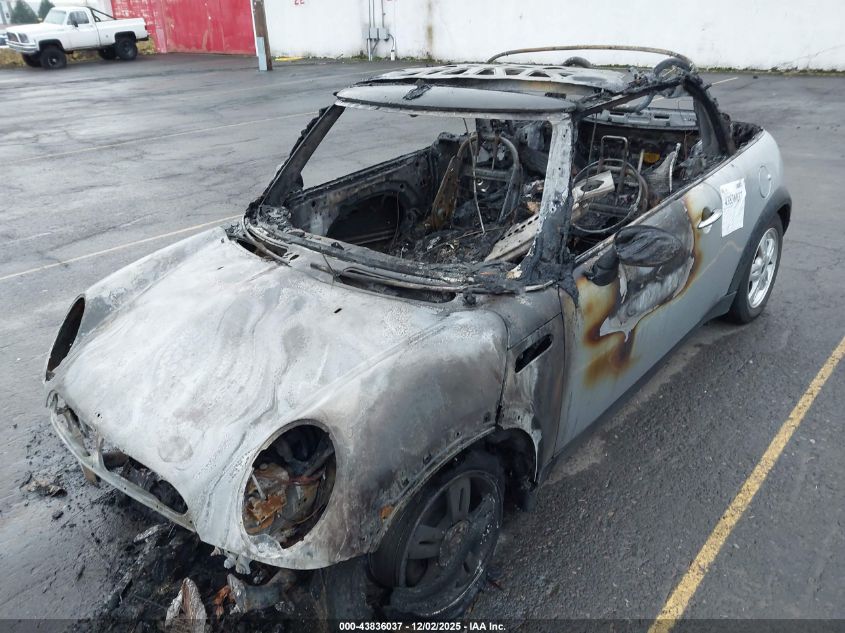 2007 Mini Cooper VIN: WMWRF33527TF67074 Lot: 43836037