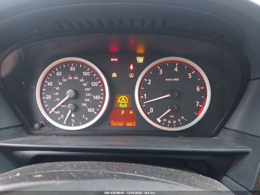 2007 BMW 525Xi VIN: WBANF33527CS41660 Lot: 43836040