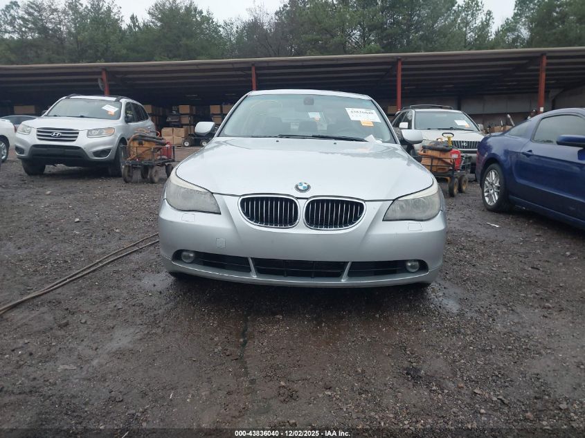 2007 BMW 525Xi VIN: WBANF33527CS41660 Lot: 43836040