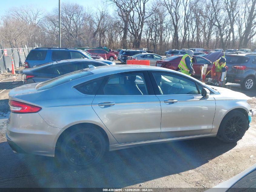 2020 Ford Fusion Sel VIN: 3FA6P0CD1LR117679 Lot: 43836090