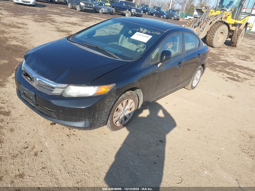 19XFB2F58CE019491 2012 HONDA CIVIC photo no. 2
