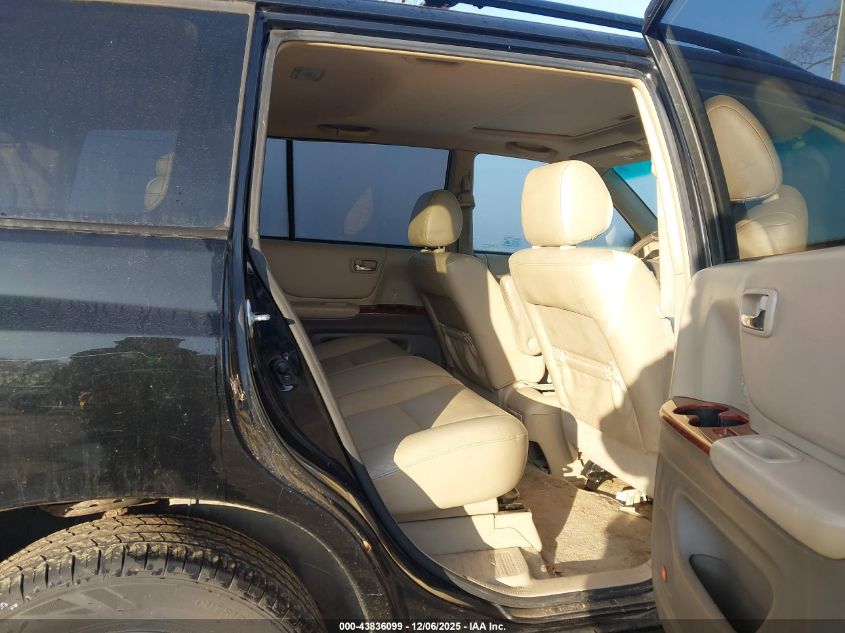 2007 Toyota Highlander Hybrid Limited V6 VIN: JTEEW21A570042189 Lot: 43836099