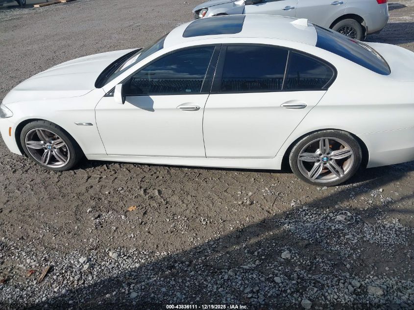 2013 BMW 550I VIN: WBAFR9C5XDDX79821 Lot: 43836111