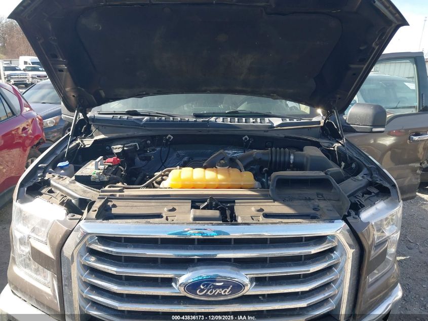 2016 Ford F-150 Xlt VIN: 1FTEX1CF3GKF10283 Lot: 43836173