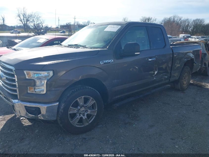 2016 Ford F-150 Xlt VIN: 1FTEX1CF3GKF10283 Lot: 43836173