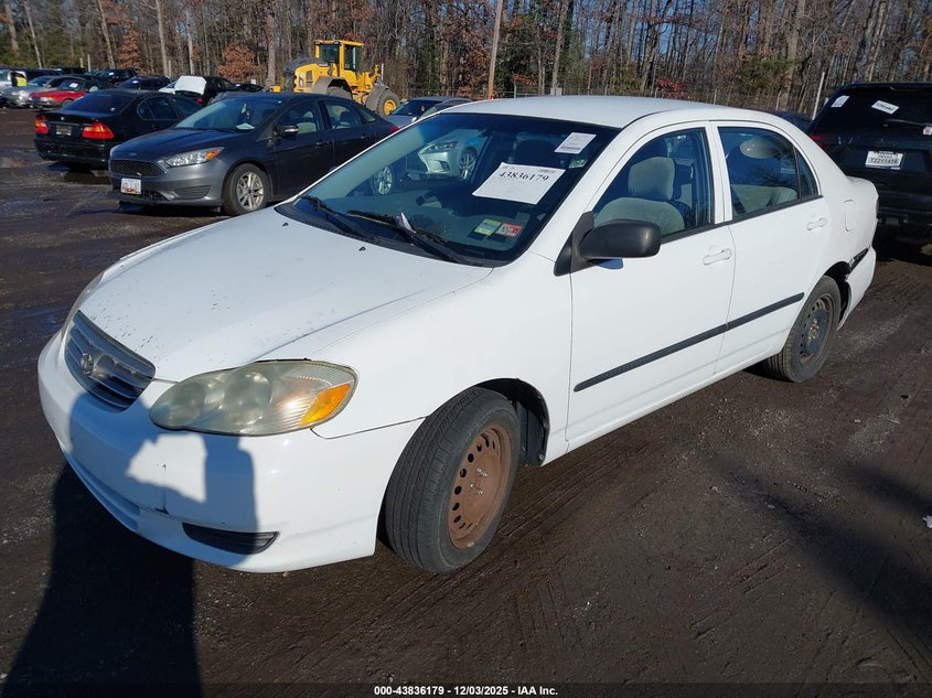 2T1BR32E24C316973 2004 TOYOTA COROLLA photo no. 2