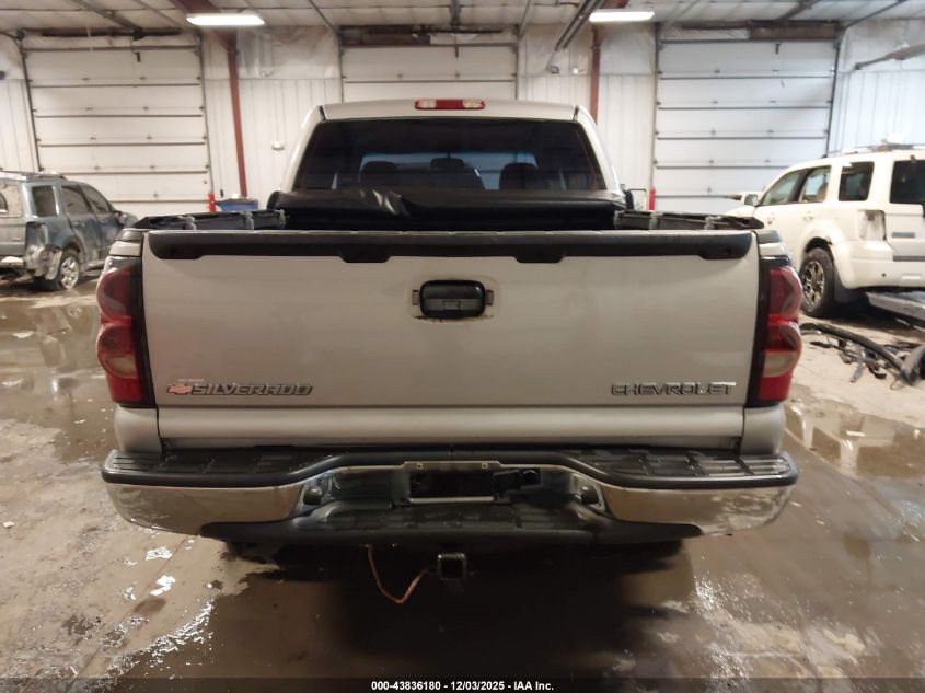 2005 Chevrolet Silverado 1500 Ls VIN: 2GCEK13T551127124 Lot: 43836180