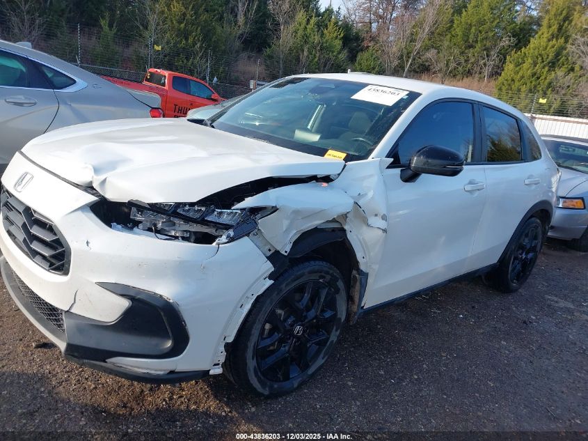 2023 Honda Hr-V 2Wd Sport VIN: 3CZRZ1H54PM717456 Lot: 43836203