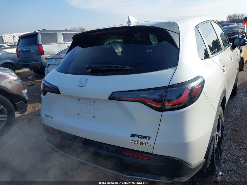 2023 Honda Hr-V 2Wd Sport VIN: 3CZRZ1H54PM717456 Lot: 43836203