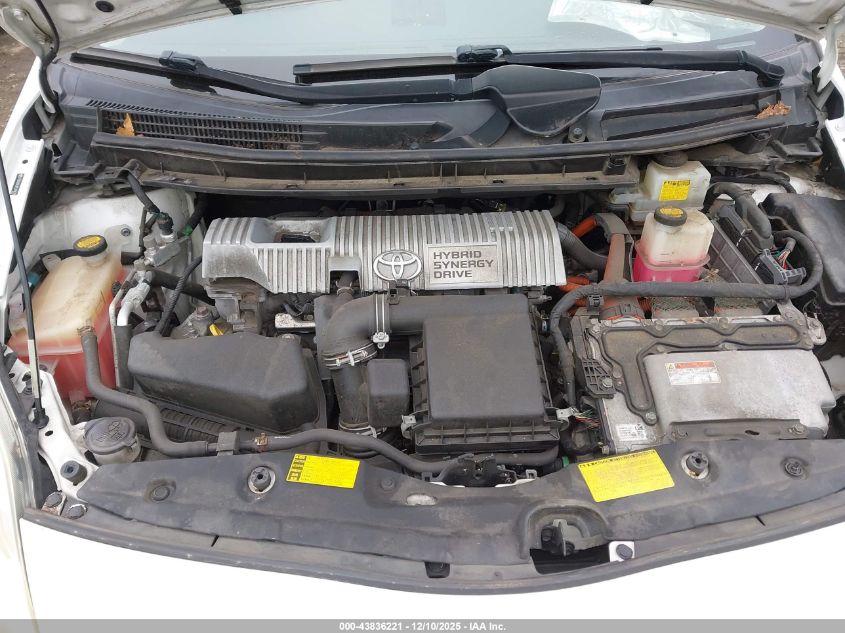 2012 Toyota Prius Three VIN: JTDKN3DU3C5498078 Lot: 43836221