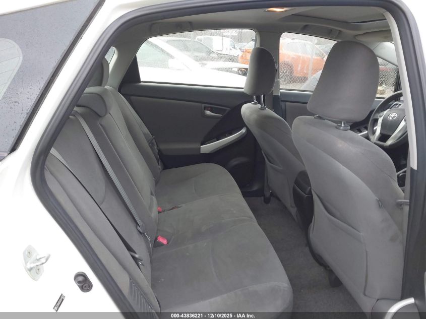 2012 Toyota Prius Three VIN: JTDKN3DU3C5498078 Lot: 43836221