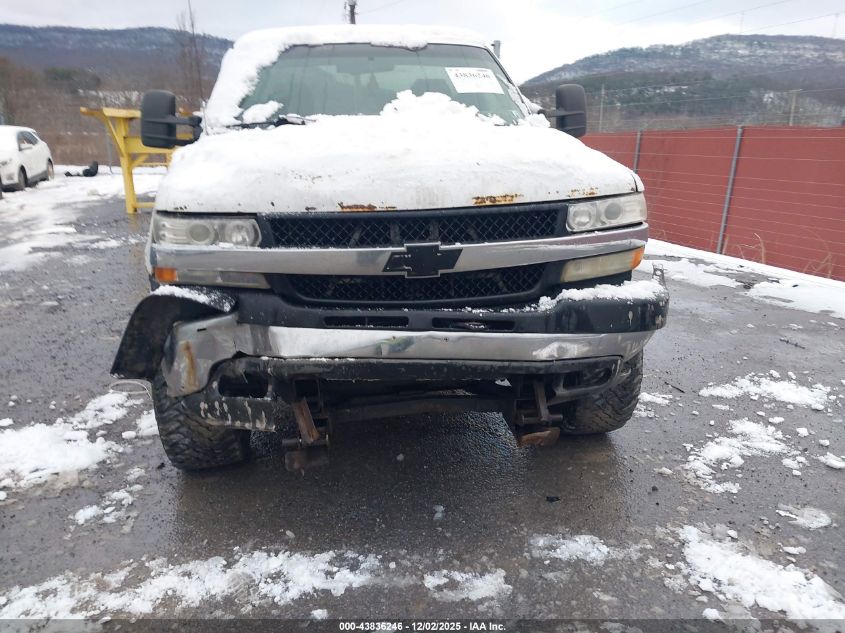 2002 Chevrolet Silverado 2500Hd VIN: 1GCHK24U42E128110 Lot: 43836246