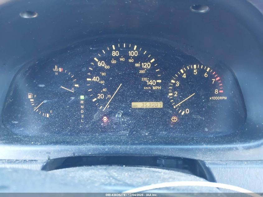 2000 Lexus Rx 300 VIN: JT6HF10U5Y0148237 Lot: 43836274