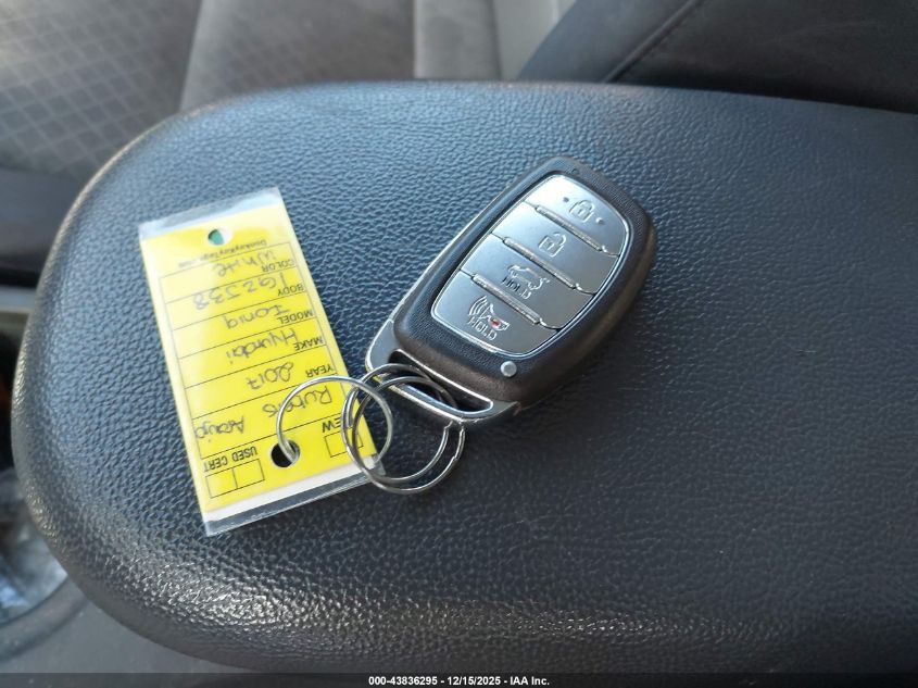 2017 Hyundai Ioniq Hybrid Blue VIN: KMHC65LC1HU024631 Lot: 43836295