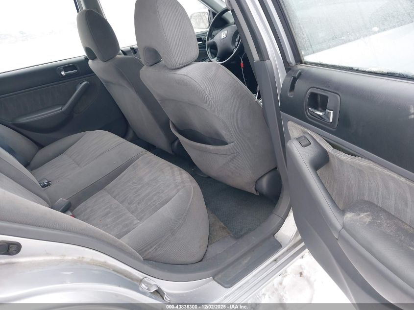 2005 Honda Civic Lx VIN: 2HGES16535H590417 Lot: 43836300