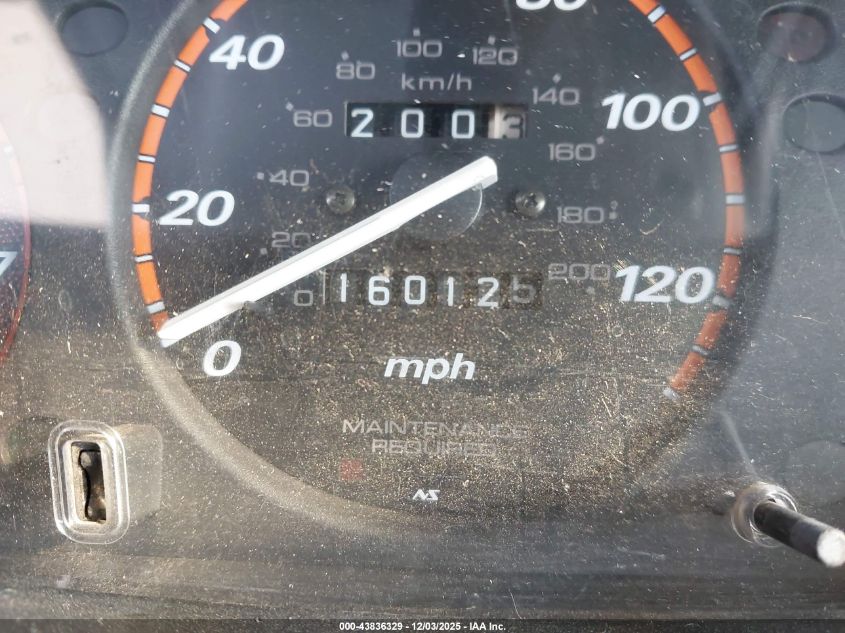 1998 Honda Cr-V Ex VIN: JHLRD1862WC065517 Lot: 43836329