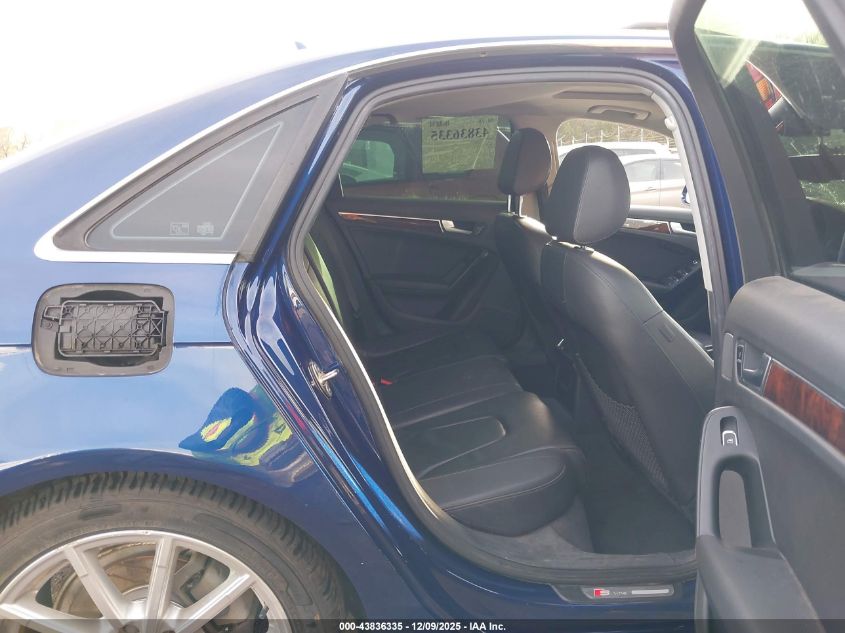 2014 Audi A4 2.0T Premium VIN: WAUEFAFL7EA040974 Lot: 43836335