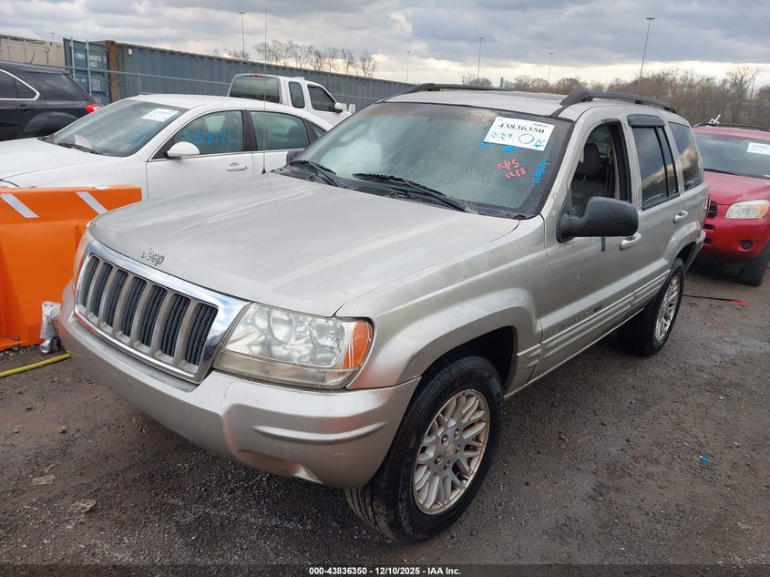 1J4GX58N54C301708 2004 JEEP GRAND CHEROKEE photo no. 2