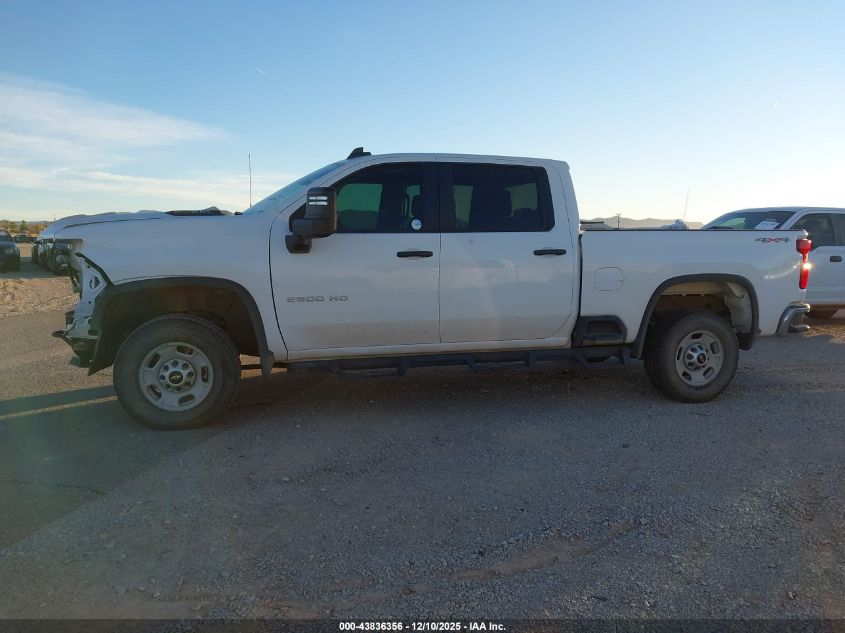 2024 Chevrolet Silverado 2500Hd 4Wd Standard Bed Work Truck VIN: 1GC1YLE70RF264849 Lot: 43836356