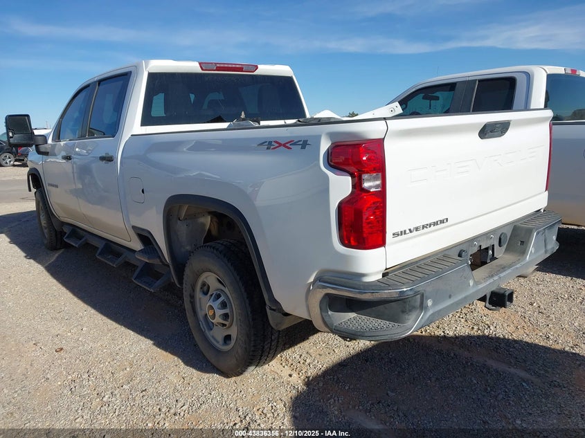 2024 Chevrolet Silverado 2500Hd 4Wd Standard Bed Work Truck