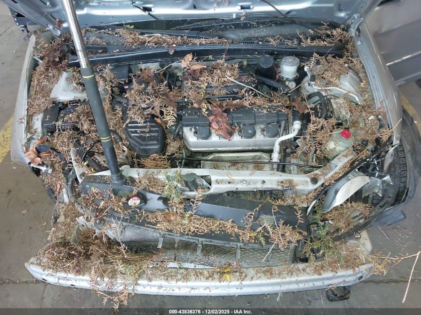 2002 Honda Civic Ex VIN: 2HGES26772H565524 Lot: 43836376