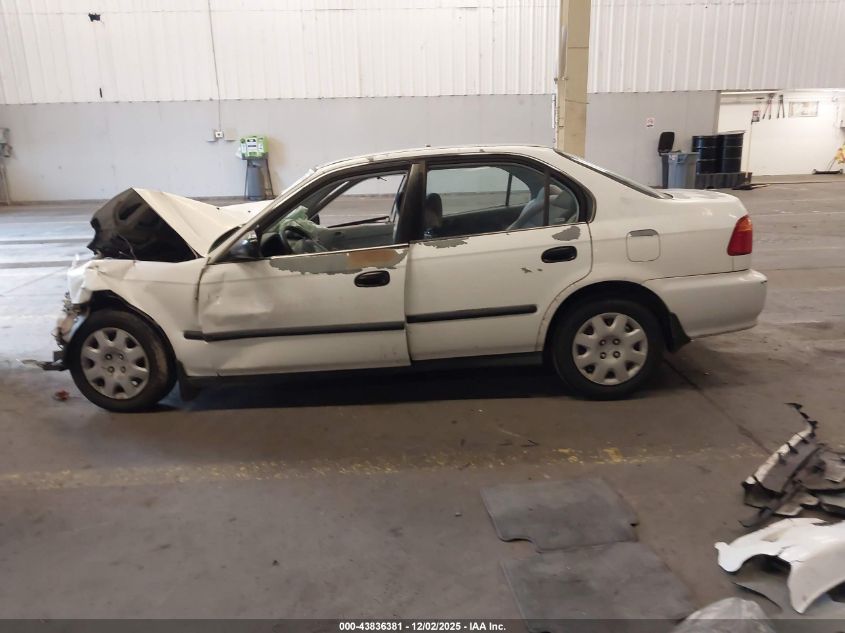 1999 Honda Civic Lx VIN: 2HGEJ6676XH568707 Lot: 43836381