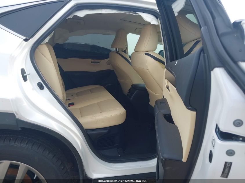 2015 Lexus Nx 200T VIN: JTJYARBZ8F2020751 Lot: 43836382