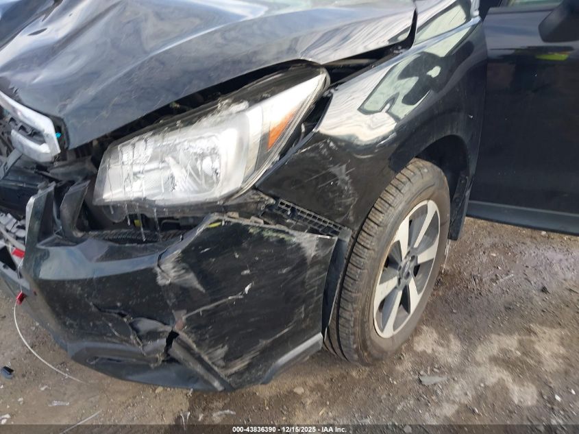 2018 Subaru Forester 2.5I VIN: JF2SJABC2JH499200 Lot: 43836390