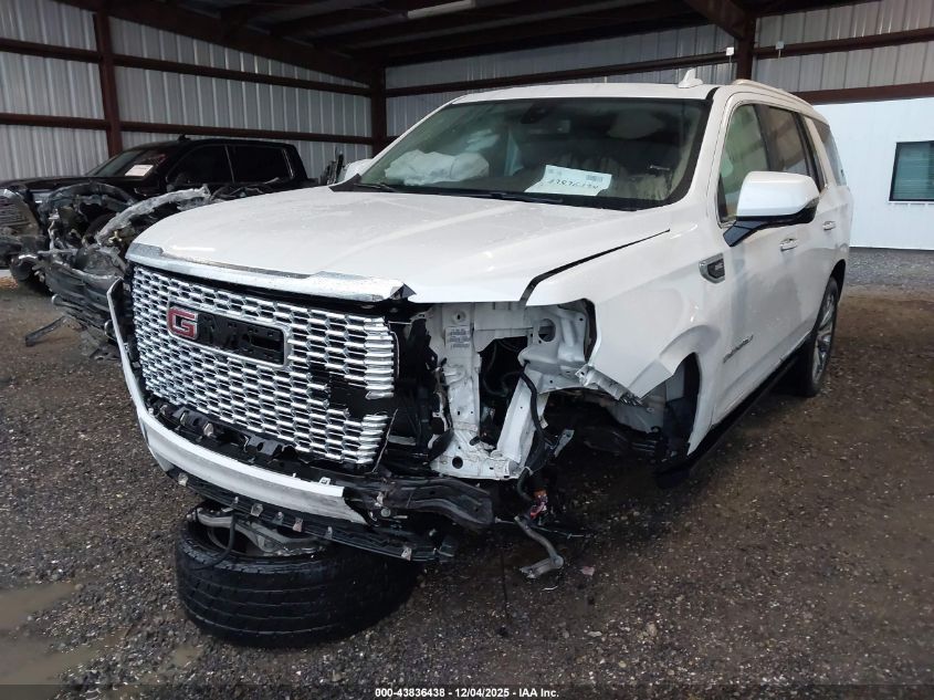 2021 GMC Yukon 2Wd Denali VIN: 1GKS1DKL4MR384343 Lot: 43836438