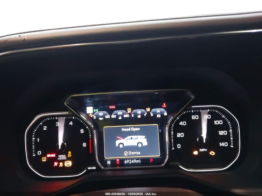 2021 GMC Yukon 2Wd Denali VIN: 1GKS1DKL4MR384343 Lot: 43836438