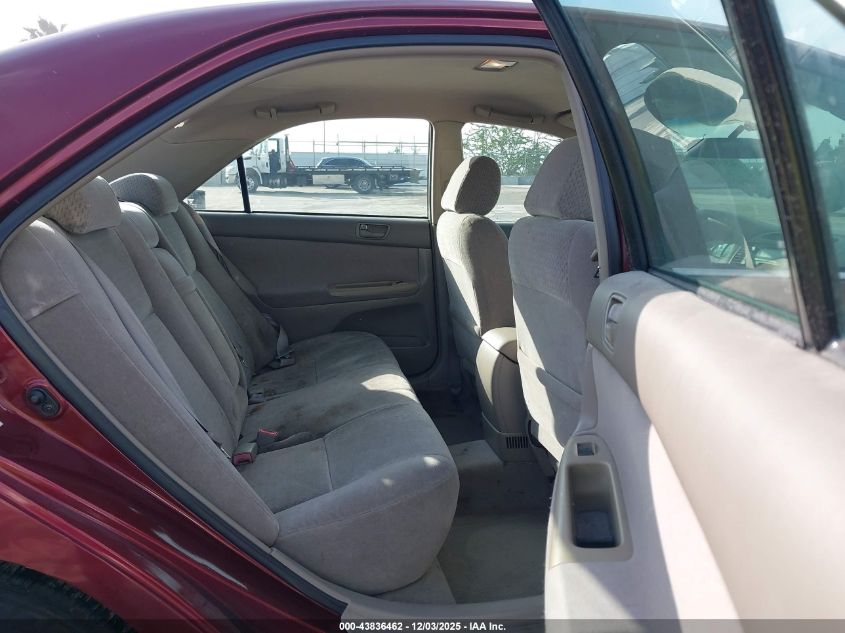 2002 Toyota Camry Le V6 VIN: 4T1BF32K22U015467 Lot: 43836462