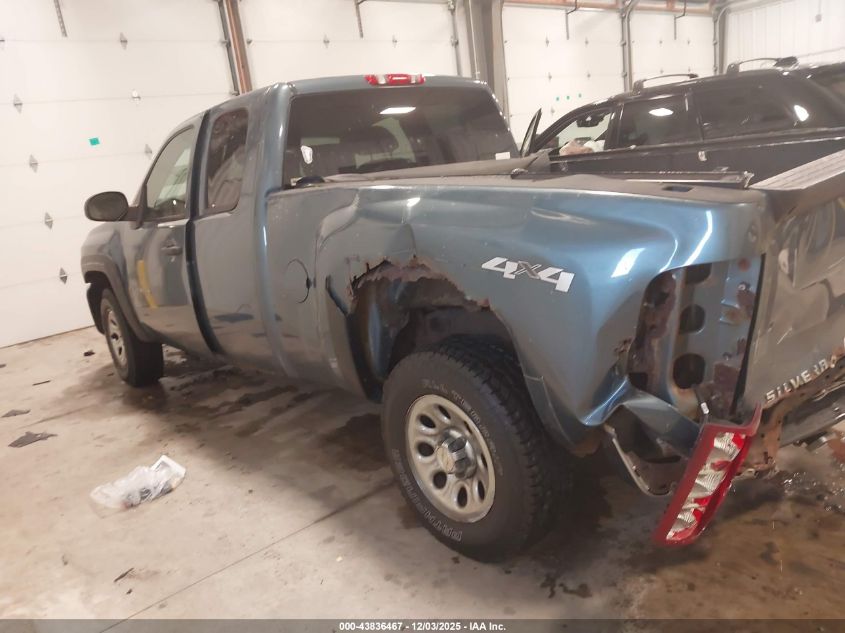 2009 Chevrolet Silverado 1500 Ls VIN: 1GCEK19C49Z291176 Lot: 43836467
