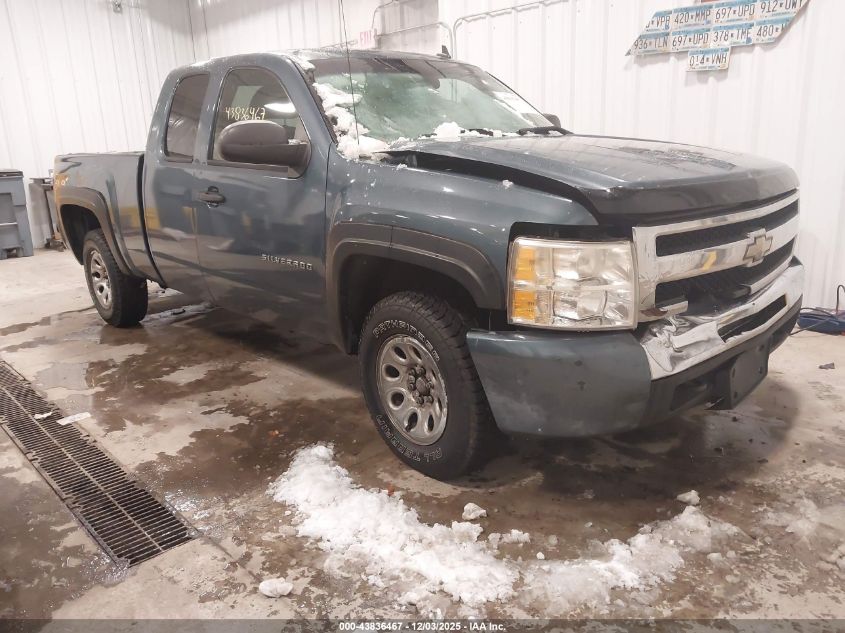 2009 Chevrolet Silverado 1500 Ls VIN: 1GCEK19C49Z291176 Lot: 43836467