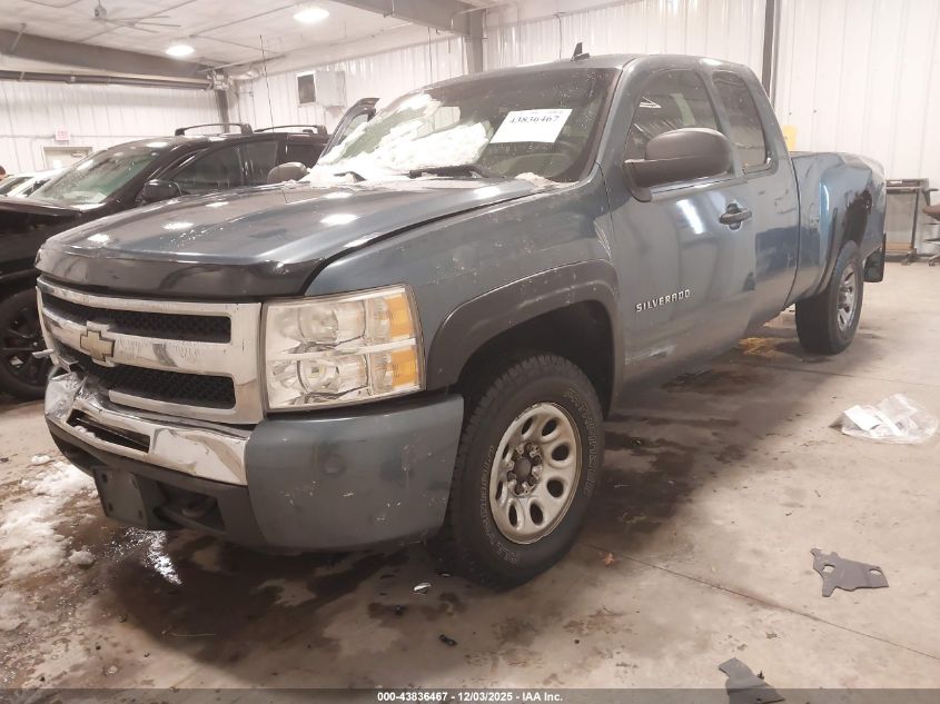 2009 Chevrolet Silverado 1500 Ls VIN: 1GCEK19C49Z291176 Lot: 43836467