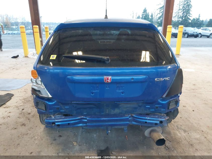 2005 Honda Civic Si VIN: SHHEP33505U503464 Lot: 43836469