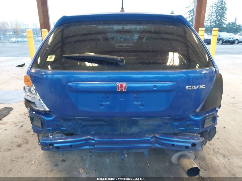 2005 Honda Civic Si VIN: SHHEP33505U503464 Lot: 43836469