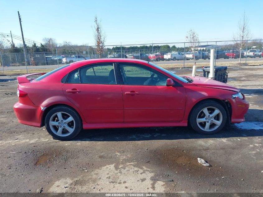 2004 Mazda Mazda6 I VIN: 1YVFP84C345N71476 Lot: 43836470