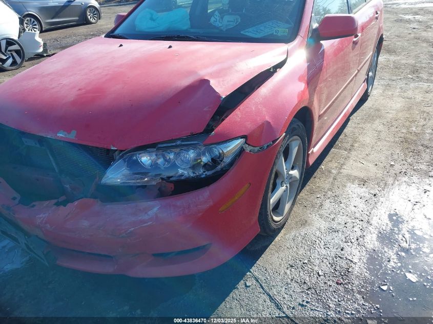 2004 Mazda Mazda6 I VIN: 1YVFP84C345N71476 Lot: 43836470