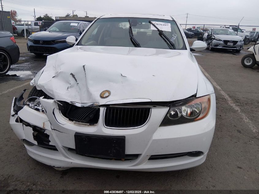 2008 BMW 328I VIN: WBAVC57518NK77425 Lot: 43836497