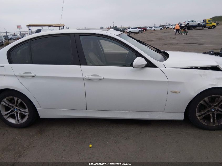 2008 BMW 328I VIN: WBAVC57518NK77425 Lot: 43836497