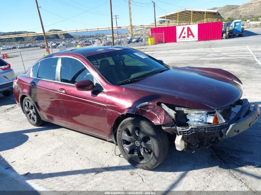 2008 Honda Accord 2.4 Ex-L VIN: JHMCP26878C001513 Lot: 43836500