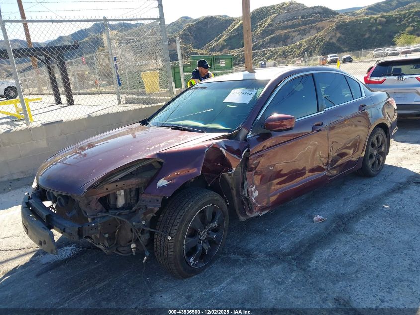 2008 Honda Accord 2.4 Ex-L VIN: JHMCP26878C001513 Lot: 43836500