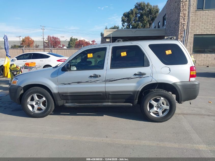 2005 Ford Escape Xlt VIN: 1FMYU03185DA14767 Lot: 43836530