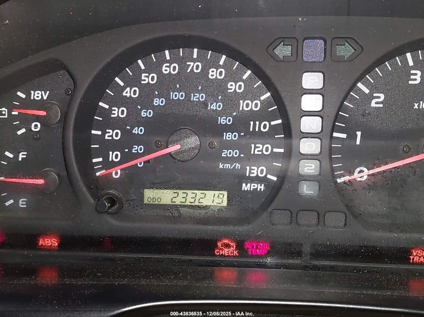 2001 Toyota Land Cruiser VIN: JTEHT05J012016132 Lot: 43836535