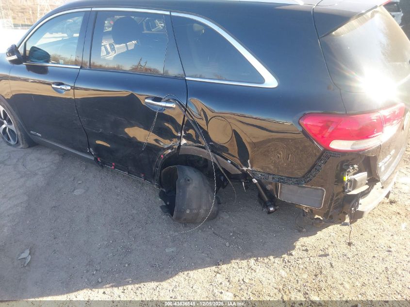 2018 Kia Sorento 3.3L Ex VIN: 5XYPHDA55JG363446 Lot: 43836545