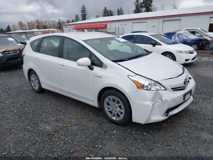 TOYOTA PRIUS V THREE